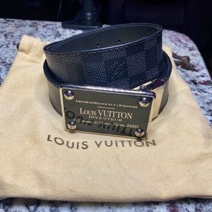 🔥 MENS LV DAMIER PRINT BELT 🔥  Authentic,  95cm
